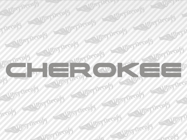 Jeep cherokee decals #3