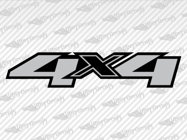 4X4 Decals Chevy, GMC Truck and Car Decals Vinyl Decals.