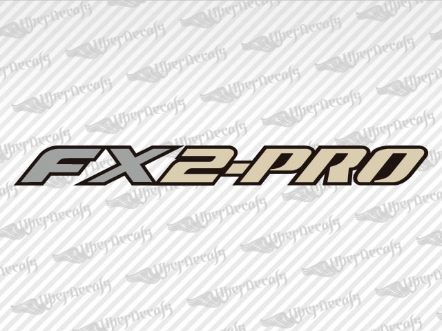 FX2-PRO Ford Custom Decal | Truck and Car Custom Decals | Vinyl Decals