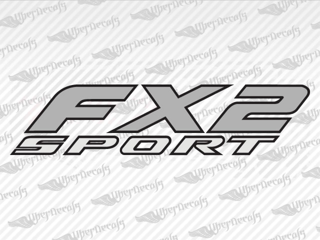 FX2 SPORT Decals Ford Truck and Car Decals Vinyl Decals. 