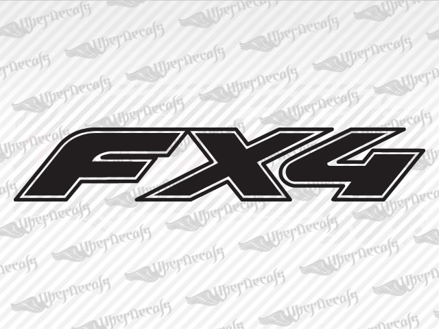 FX4 Decals | Ford Truck and Car Decals | Vinyl Decals
