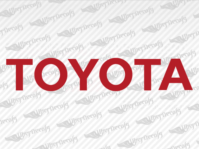 TOYOTA Logo Decals | Toyota Truck and Car Decals | Vinyl Decals