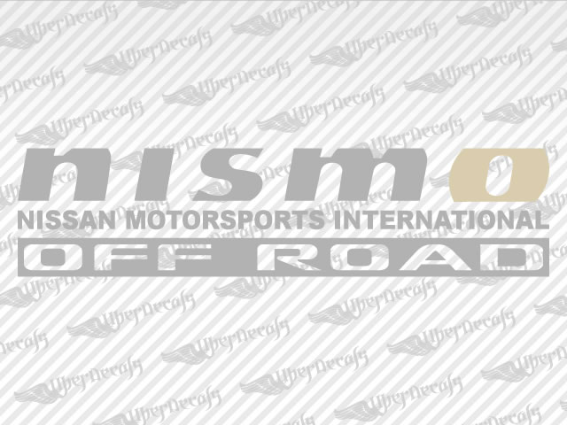 NISMO OFF ROAD Decals | Nissan Truck and Car Decals | Vinyl Decals