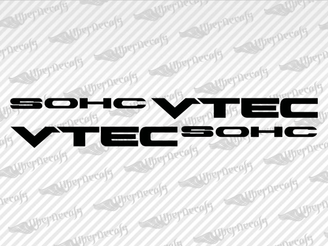 Sohc stickers honda #2