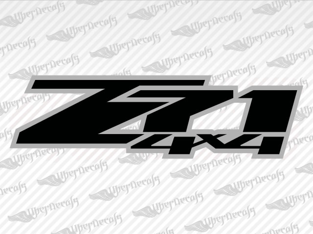 Z71 4X4 Decals | Chevy, GMC Truck and Car Decals | Vinyl Decals