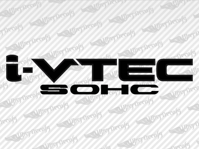 Honda sohc vtec stickers #2