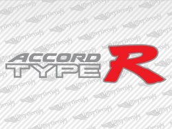 ACCORD TYPE R Decals | Honda Truck and Car Decals | Vinyl Decals