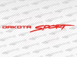 DAKOTA Sport Decals | Dodge Truck and Car Decals | Vinyl Decals