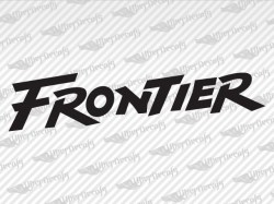 FRONTIER Decals | Nissan Truck and Car Decals | Vinyl Decals