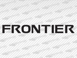 FRONTIER Decals | Nissan Truck and Car Decals | Vinyl Decals