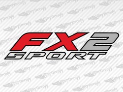 FX2 SPORT Decals | Ford Truck and Car Decals | Vinyl Decals