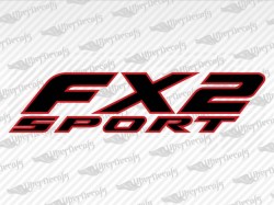 FX2 SPORT Decals | Ford Truck and Car Decals | Vinyl Decals