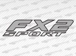 FX2 SPORT Decals | Ford Truck and Car Decals | Vinyl Decals