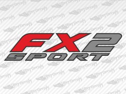 FX2 SPORT Decals | Ford Truck and Car Decals | Vinyl Decals