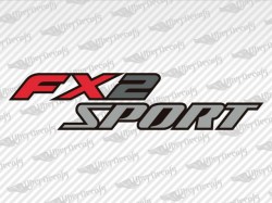 FX2 SPORT Decals 11 | Ford Truck and Car Decals | Vinyl Decals