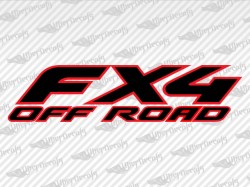 FX4 OFF ROAD Decals | Ford Truck and Car Decals | Vinyl Decals