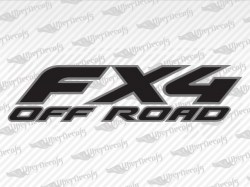 FX4 OFF ROAD Decals | Ford Truck and Car Decals | Vinyl Decals