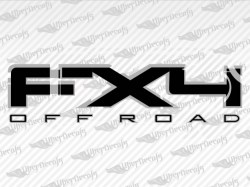 FX4 OFF ROAD Decals | Ford Truck and Car Decals | Vinyl Decals