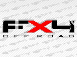 FX4 OFF ROAD Decals | Ford Truck and Car Decals | Vinyl Decals