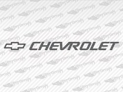 CHEVROLET Logo Decal | Chevy Truck and Car Decals | Vinyl Decals