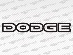 DODGE Logo Decals | Dodge Truck and Car Decals | Vinyl Decals