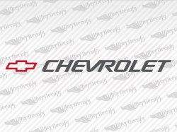 CHEVROLET Logo Decal | Chevy, GMC Truck and Car Decals | Vinyl Decals