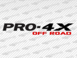 PRO-4X OFF ROAD Decals | Nissan Truck and Car Decals | Vinyl Decals