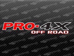 PRO-4X OFF ROAD Decals | Nissan Truck and Car Decals | Vinyl Decals