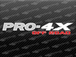 PRO-4X OFF ROAD Decals | Nissan Truck and Car Decals | Vinyl Decals