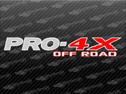 PRO-4X OFF ROAD Decals | Nissan Truck and Car Decals | Vinyl Decals