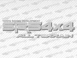 SR5 4X4 ALL TERRAIN Decals | Toyota Truck and Car Decals | Vinyl Decals