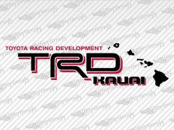 TRD KAUAI Decals | Toyota Truck and Car Decals | Vinyl Decals