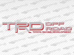 TRD OFF ROAD Decals | Toyota Truck and Car Decals | Vinyl Decals