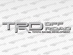 TRD OFF ROAD Decals | Toyota Truck and Car Decals | Vinyl Decals