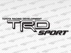 TRD SPORT Decals | Toyota Truck and Car Decals | Vinyl Decals