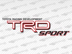 TRD SPORT Decals | Toyota Truck and Car Decals | Vinyl Decals