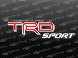 TRD SPORT Decals | Toyota Truck and Car Decals | Vinyl Decals