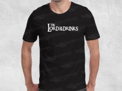 LORD OF THE DRINKS | Mens | T-shirt Vinyl
