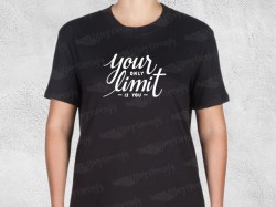 Your only limit is you phrase desing | Women's T-shirt | Heat Press Vinyl