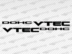 VTEC DOHC Decals | Honda Truck and Car Decals | Vinyl Decals