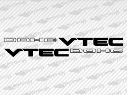 VTEC DOHC Decals | Honda Truck and Car Decals | Vinyl Decals