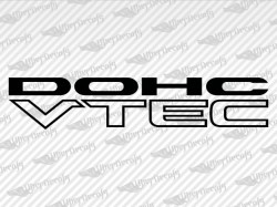 DOHC VTEC Decals | Honda Truck and Car Decals | Vinyl Decals