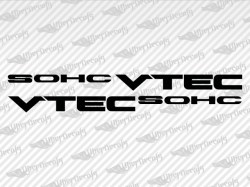 VTEC SOHC Decals | Honda Truck and Car Decals | Vinyl Decals