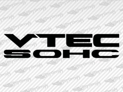 VTEC SOHC Decals | Honda Truck and Car Decals | Vinyl Decals