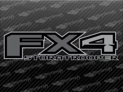 FX4 STORMTROOPER Decals | Ford Truck and Car Decals | Vinyl Decals