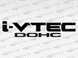 i-VTEC DOHC Decals | Honda Truck and Car Decals | Vinyl Decals