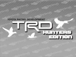 TRD HUNTER EDITION Ducks Decals | Toyota Truck and Car Decals | Vinyl Decals