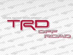 TRD OFF ROAD Decals | Toyota Truck and Car Decals | Vinyl Decals