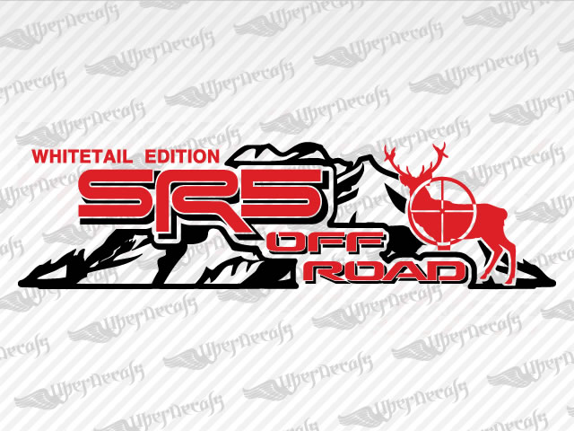 SR5 OFF ROAD MOUNTAIN DEER Decals | Toyota Truck and Car Decals | Vinyl Decals